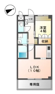 レマーレ【1階】の間取り