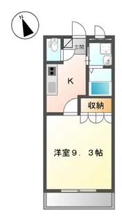 フローレンス【1階】の間取り