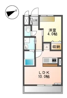 エスペランサ足立【2階】の間取り