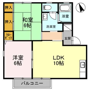 アークフォーレス【2階】の間取り