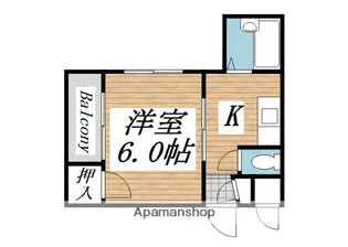 シャトレ菅原Ⅰ【3階】の間取り