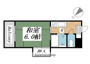 シャトレ川淵【3階】の間取り