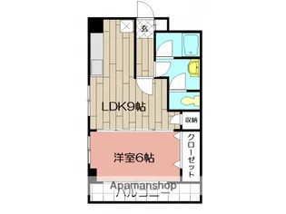 福岡県北九州市小倉北区吉野町【マンション】の間取り
