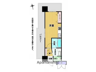 福岡県北九州市小倉北区馬借1丁目【マンション】の間取り