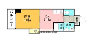 福岡県北九州市小倉北区大田町【マンション】の間取り
