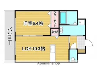 ジュピター【14階】の間取り