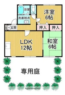 福岡県北九州市小倉南区徳力新町1丁目【アパート】の間取り