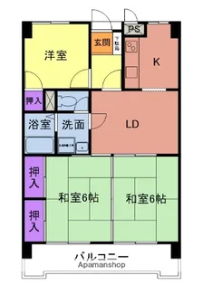 江藤ビル(ETO BLD)【5階】の間取り