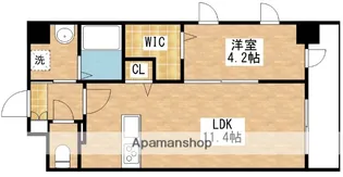 Prosperer大手町【9階】の間取り