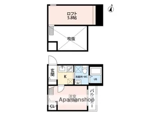 Lines Style【1階】の間取り