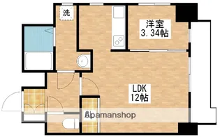 福岡県北九州市八幡東区枝光本町【マンション】の間取り