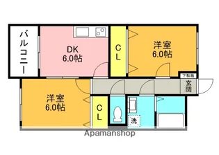 福岡県北九州市八幡西区本城1丁目【マンション】の間取り