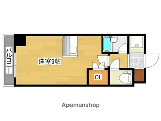 リファレンス北方Ⅲ【403号室】の間取り