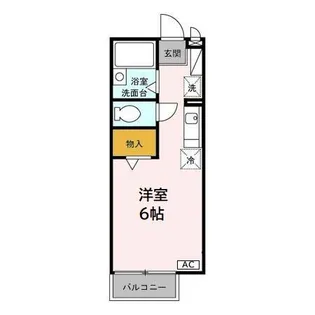 ルーチェ【203号室】の間取り