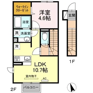 Forest river【2階】の間取り