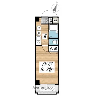 MAISON CELESTE【1階】の間取り