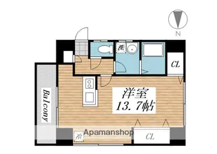 ベーシックビル【6階】の間取り