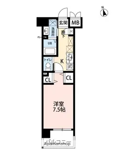 福岡県北九州市八幡東区西本町3丁目【マンション】の間取り