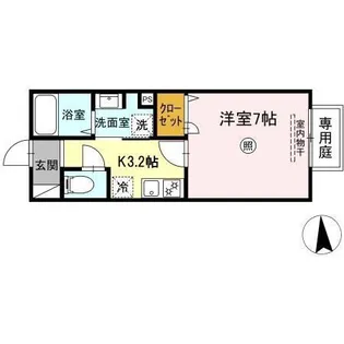 CARO(カロ)【1階】の間取り