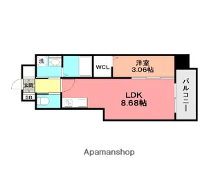 Amitava【4階】の間取り