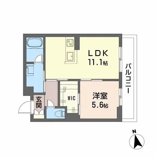 グランカルム 足立【3階】の間取り
