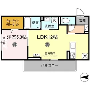 D-ROOM本城東 A棟【3階】の間取り