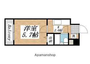 メゾン・ド・青山【2階】の間取り
