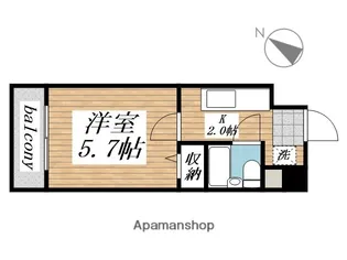 メゾン・ド・青山【1階】の間取り