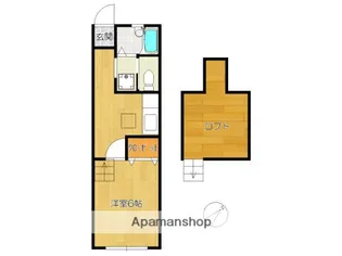 ヴォーノ レガーレ【1階】の間取り