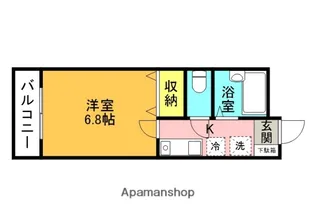 ウイング石坂【2階】の間取り