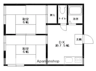 桜ハイツ【2階】の間取り
