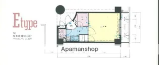 キャンパスシティ太宰府【3階】の間取り