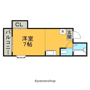 ピアコート梅大路【3階】の間取り