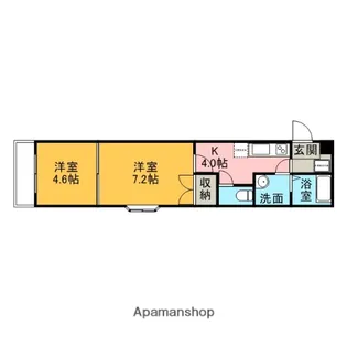 グランドスクエア【3階】の間取り