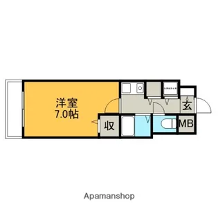 GRU【4階】の間取り