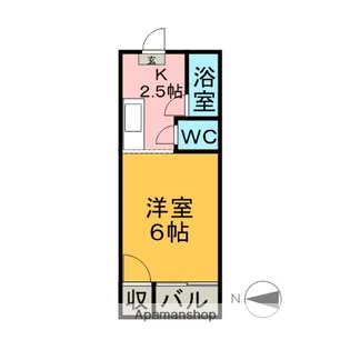 コスモウィン【1階】の間取り