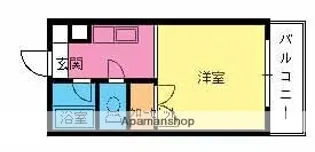 サンアベニュー須玖【2階】の間取り