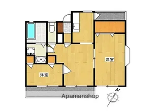福岡県大野城市乙金2丁目【アパート】の間取り