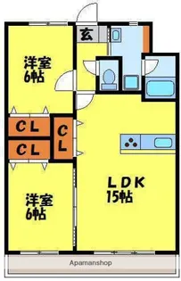プレジール【8階】の間取り