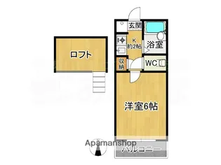 インターレジデンスB棟【1階】の間取り