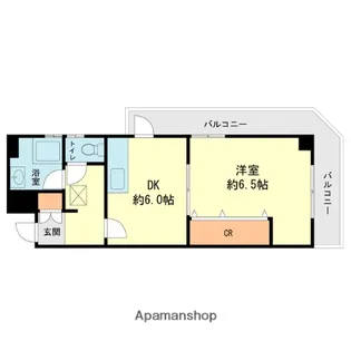 丸洋ビル【2階】の間取り