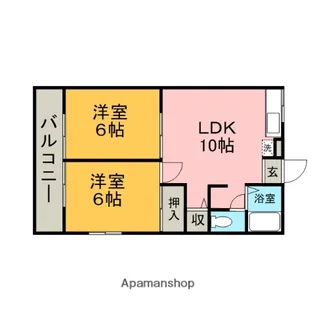 レトア宰府【2階】の間取り