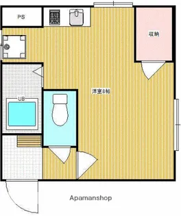 ツートン国分【1階】の間取り