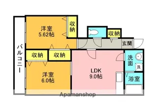 福岡県太宰府市吉松1丁目【アパート】の間取り