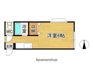 IT’S二日市【2階】の間取り