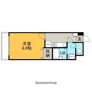 エトランゼ五番館【4階】の間取り