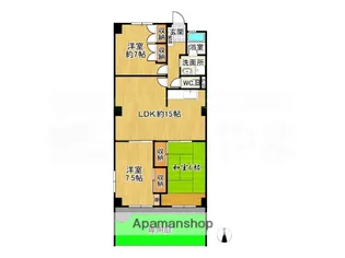 グレースビラⅠ【1階】の間取り