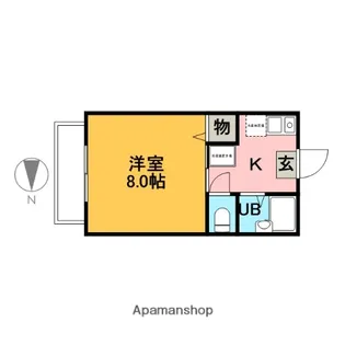 ベルエポック【2階】の間取り