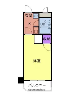 プレアール西町【503号室】の間取り