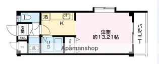 プレアール東合川【3階】の間取り